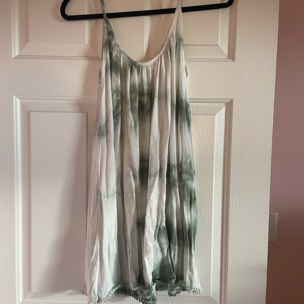 Tie dye shift dress